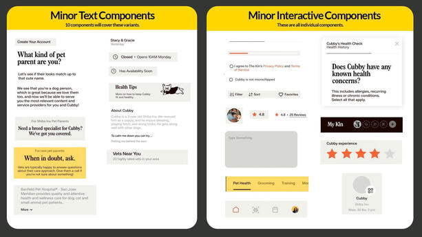Pulled all &quot;Minor&quot; components and grouped by complexity.